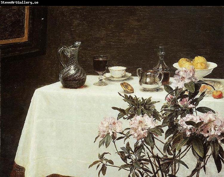 Henri Fantin-Latour Still Life, Corner of a Table,